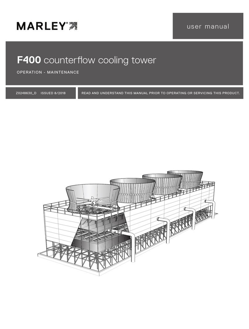 SPX Marley F400 User manual
