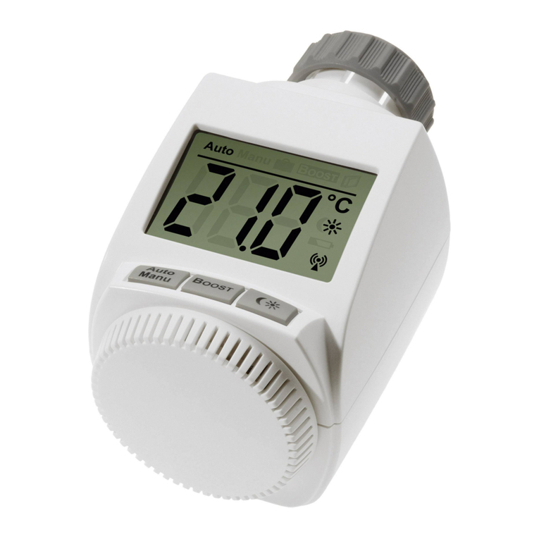 EQ3 MAX! Radiator Thermostat operating manual