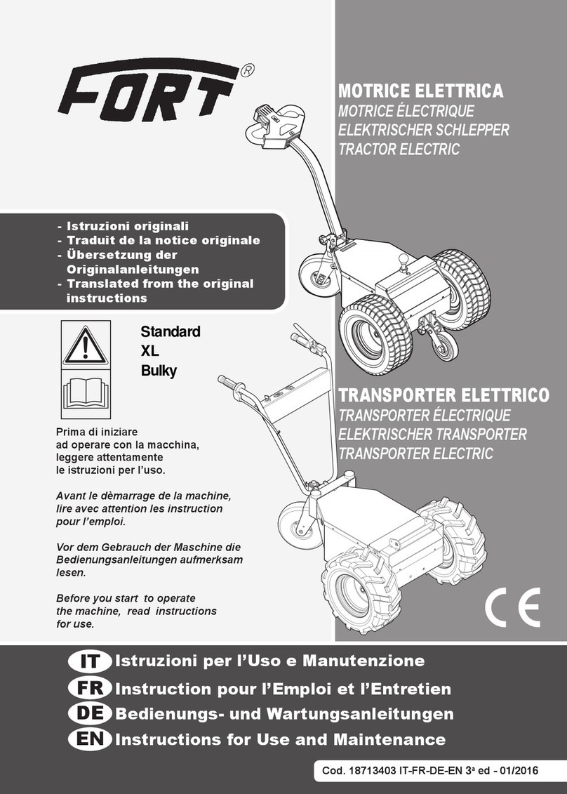 Fort 300W Instructions for use and maintenance