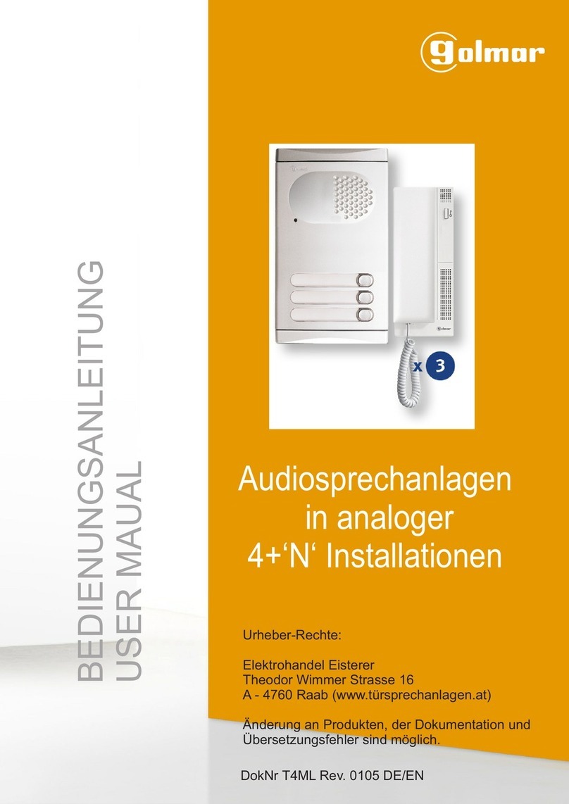 golmar 4130/AL User manual