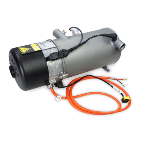 Valeo THERMO DC 200 Installation and operating instructions