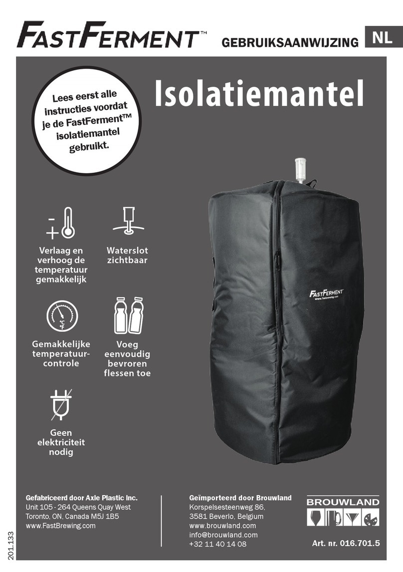 Brouwland FastFerment 016.701.5 user manual