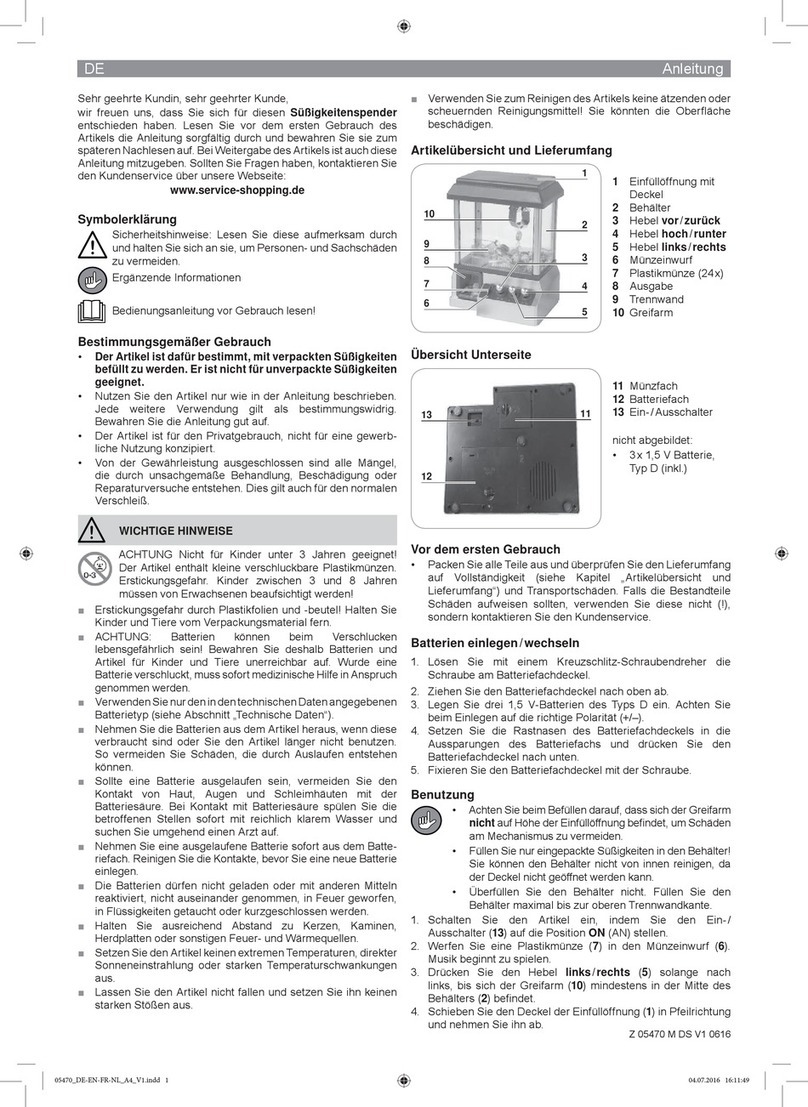 DS Produkte EA53333 instructions