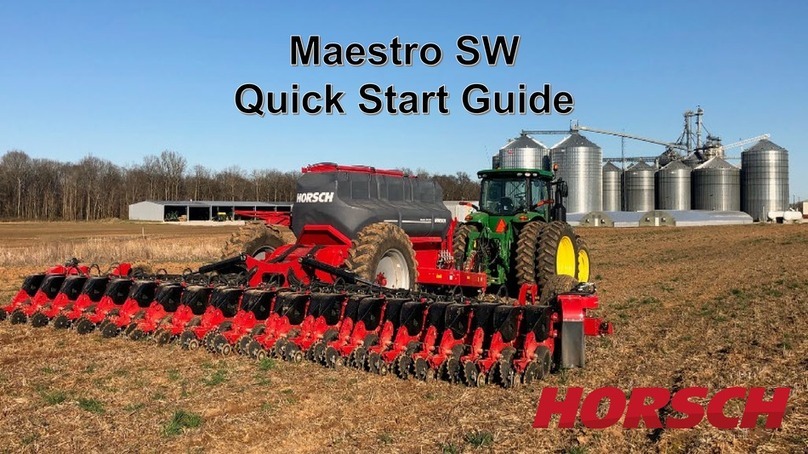 horsch Maestro SW quick start guide