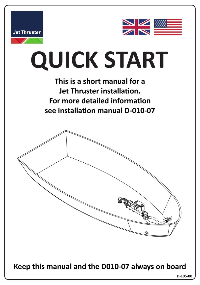 Jet Thruster D-010-07 User manual