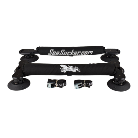 SeaSucker Pallavicini Ski Rack quick start guide