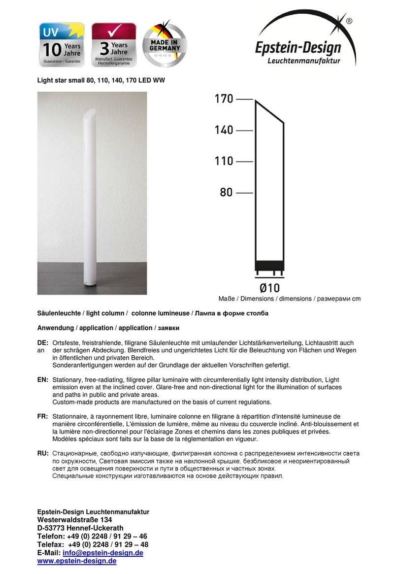 Epstein-Design Light star small 80 manual