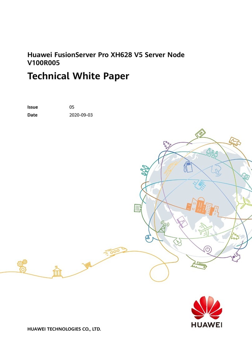 Huawei FusionServer Pro XH628 V5 Server Node Quick reference guide