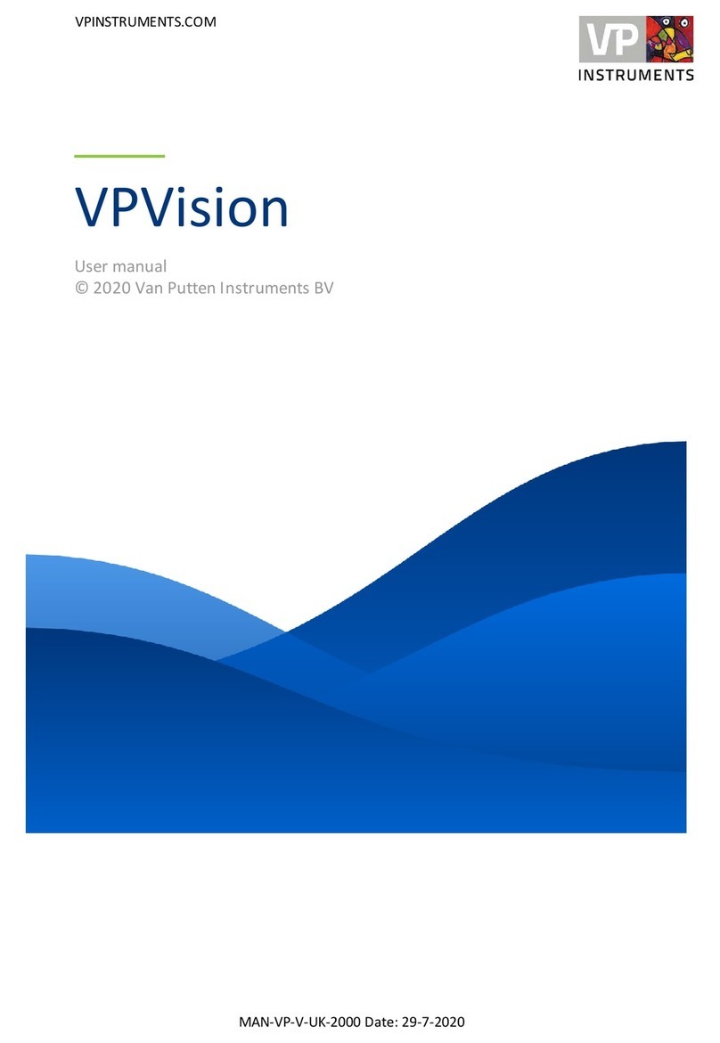 VPInstruments VPVision user manual VPInstruments VPVision user manual