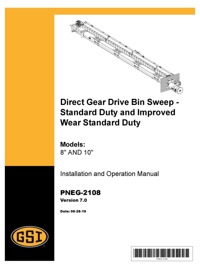 GSi PNEG-2108 Installation and operation manual