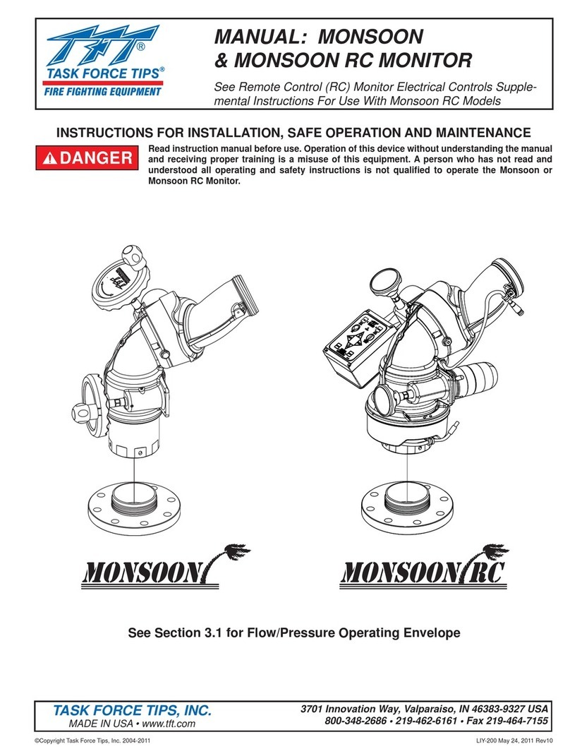 Task Force Tips MONSOON MONITOR Instructions for installation, safe operation and maintenance