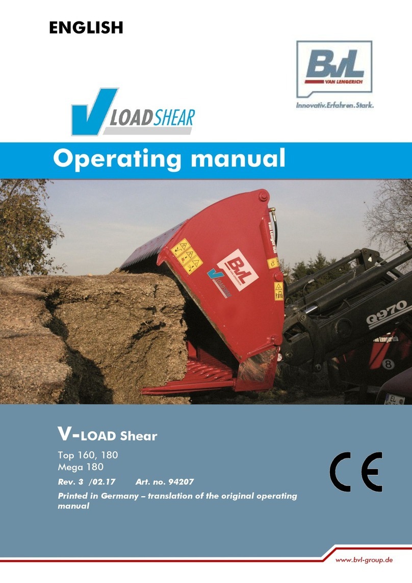 BVL V-LOAD Shear operating manual