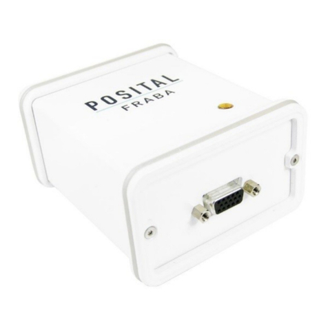 Posital Fraba KIT CONTROL BOX WITH GUI manual Posital Fraba KIT CONTROL BOX WITH GUI manual