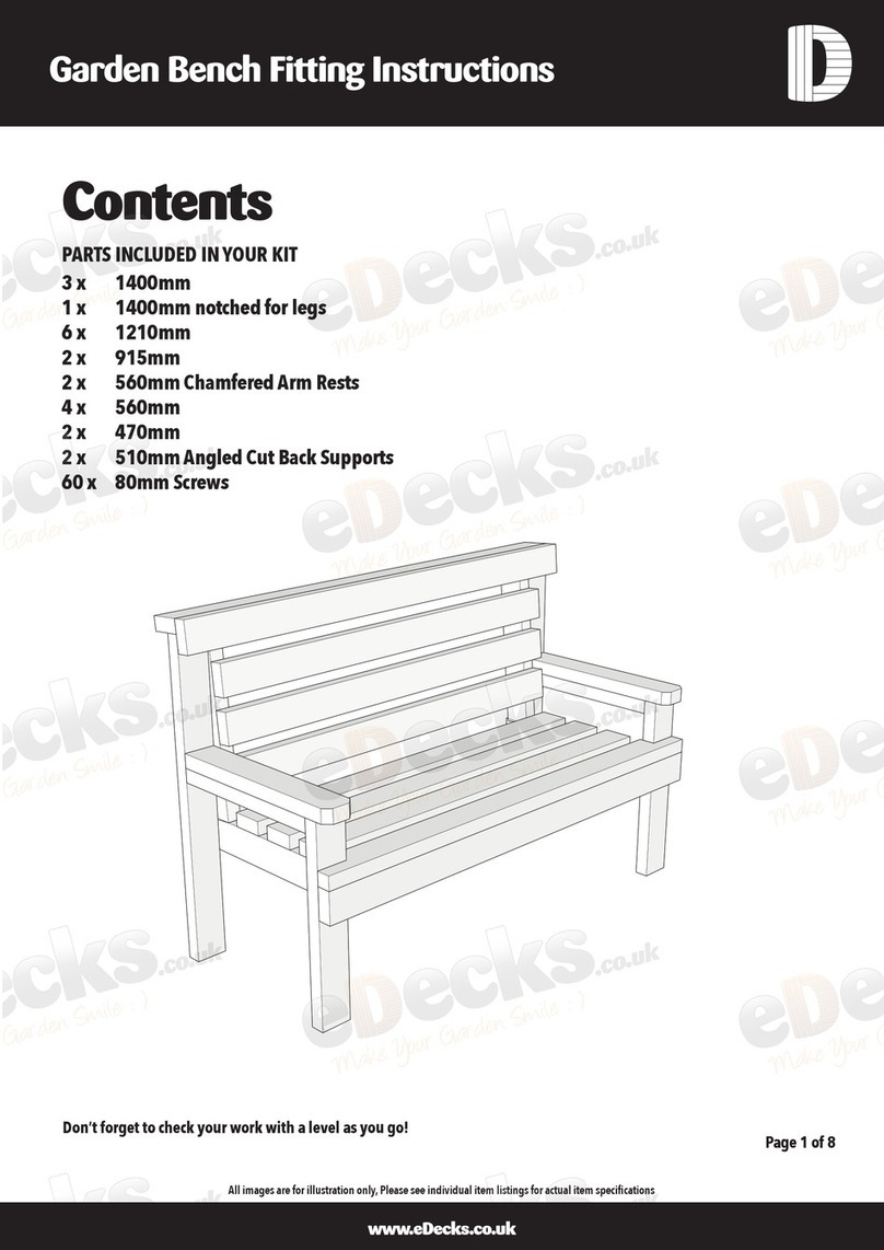 eDecks Rosedene User manual