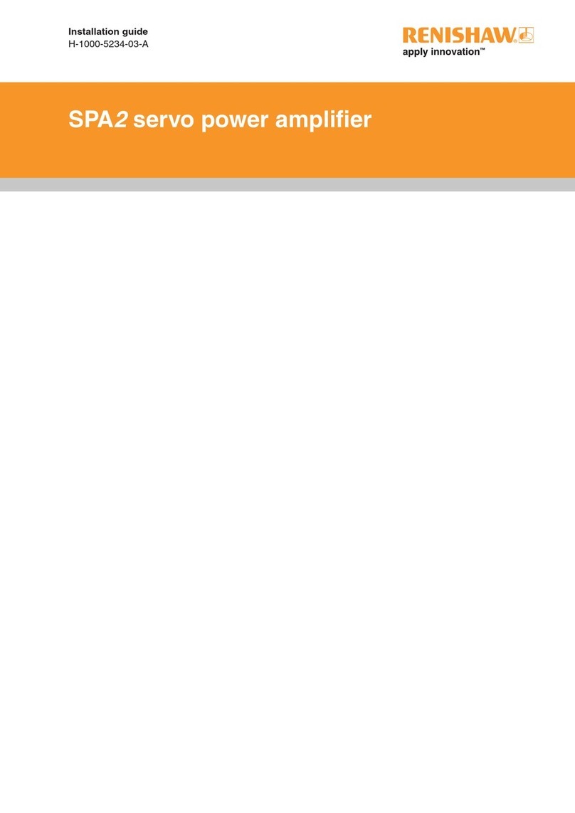 Renishaw apply innovation SPA2 installation guide