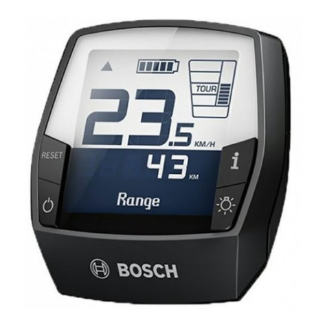 Bosch Intuvia User manual