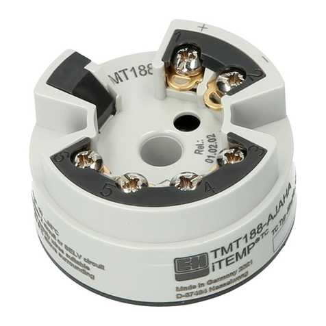 Endress+Hauser iTEMP TMT187 User manual