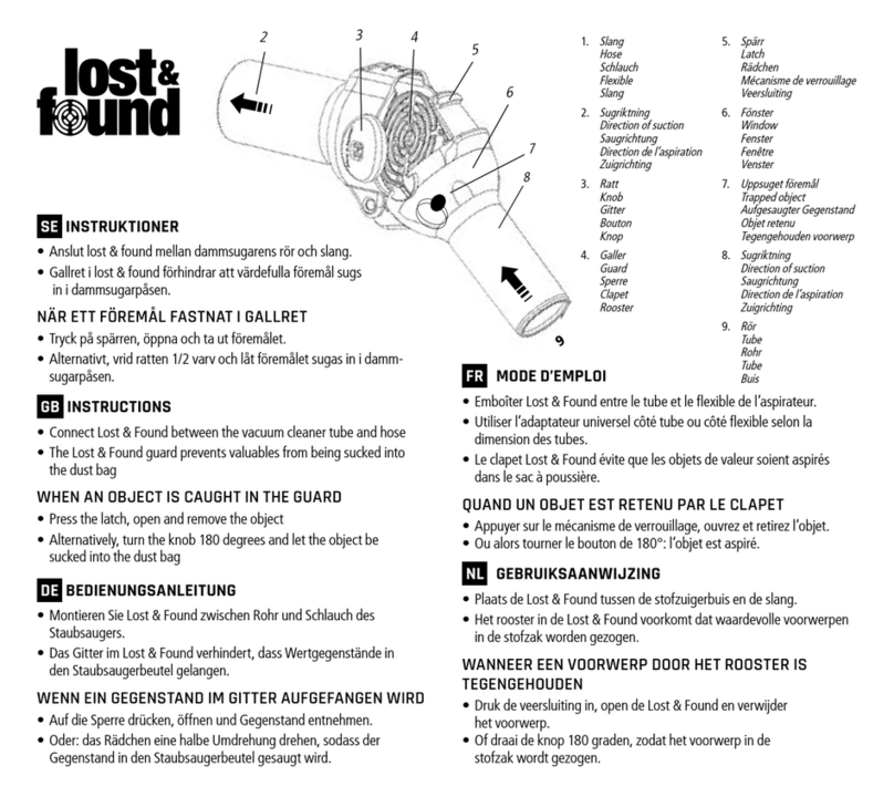 LosTnFound 27399 quick start guide
