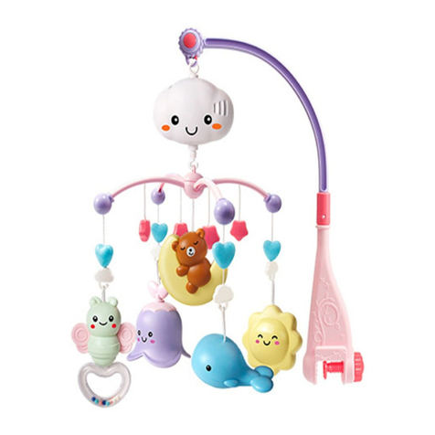 KIKKA BOO BEAR ON MOON Instructions for use