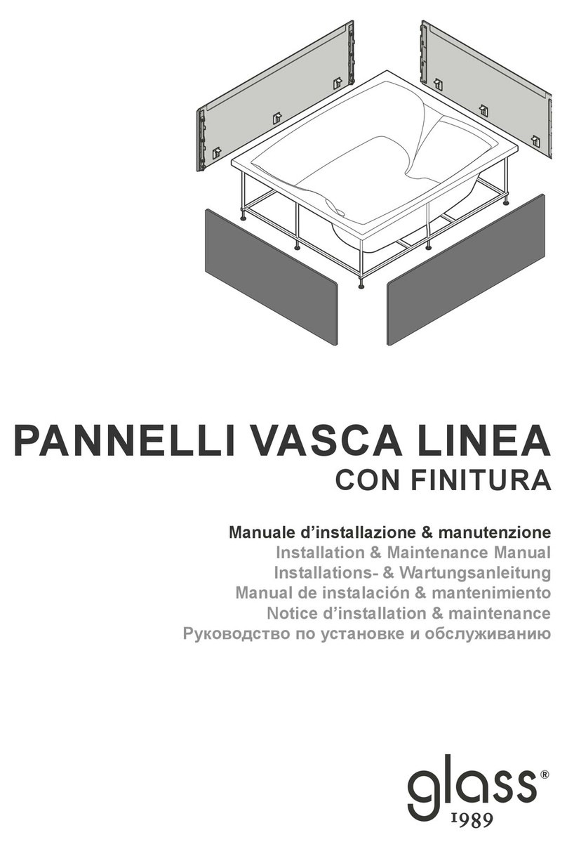 glass 1989 LINEA DUO Installation & maintenance manual glass 1989 LINEA DUO Installation & maintenance manual