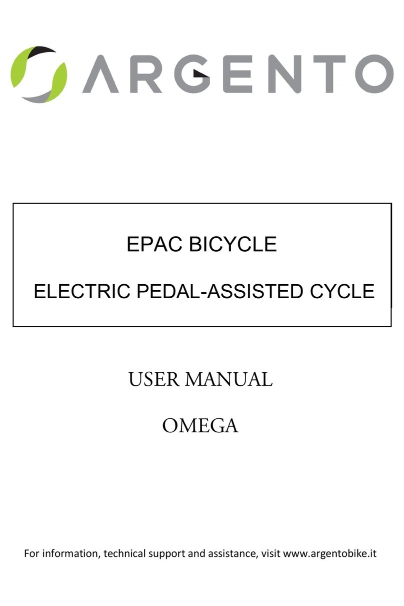 ARGENTO OMEGA User manual
