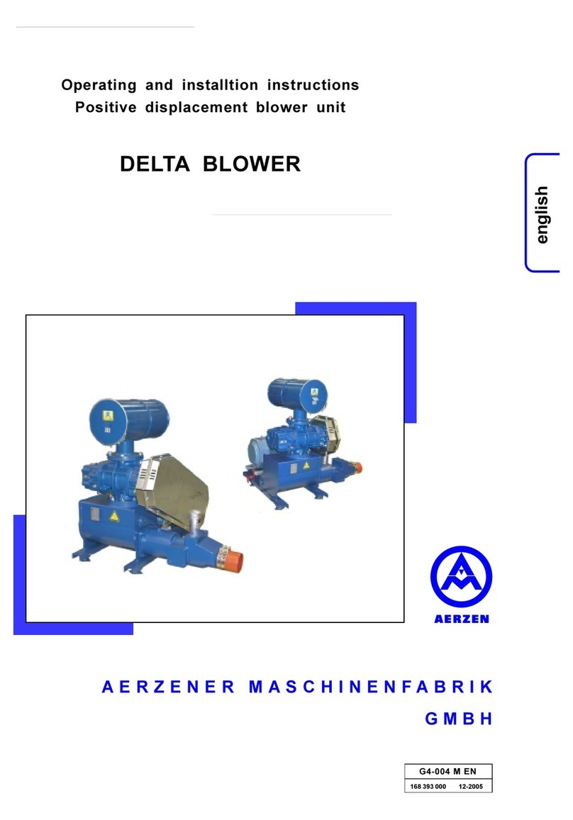 AERZEN Delta Operating and installation instructions