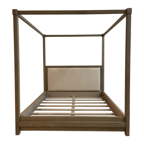 RH STACKED CANOPY BED User manual RH STACKED CANOPY BED User manual