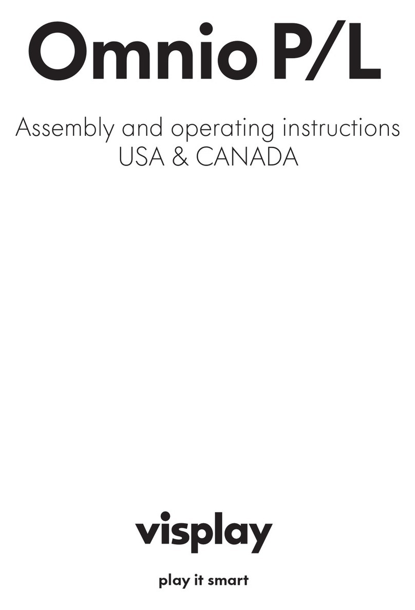 visplay OmnioP/L Assembly and operating instructions