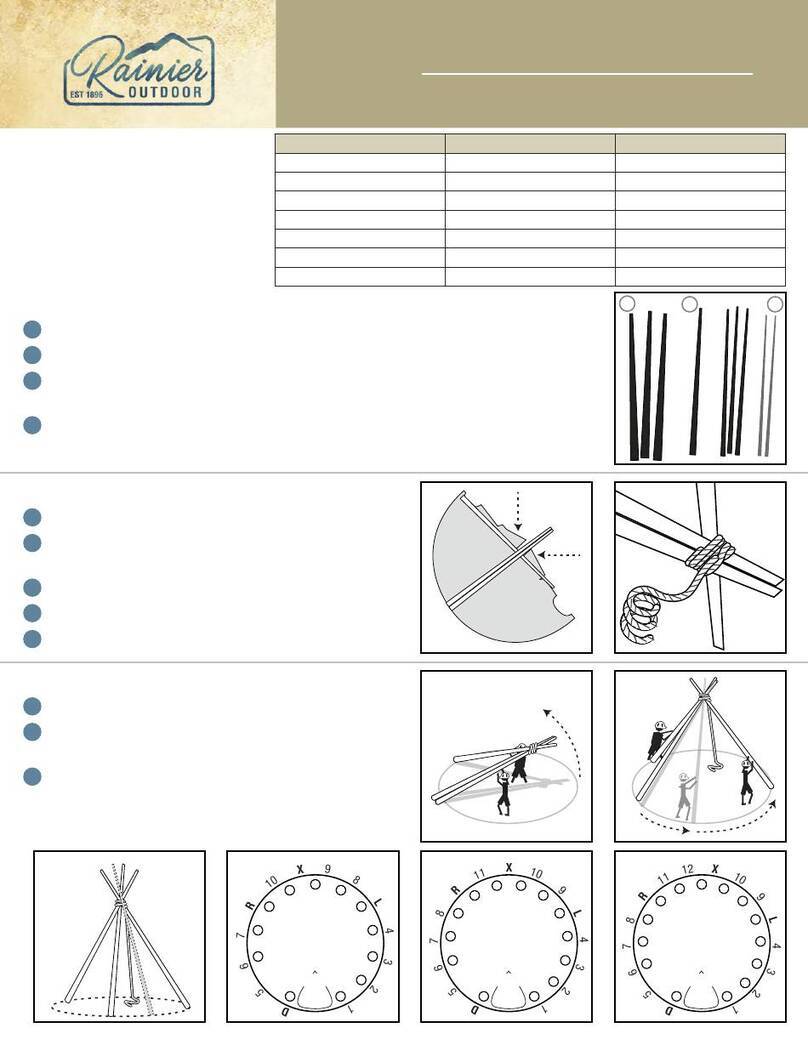 Rainier Tipi Assembly