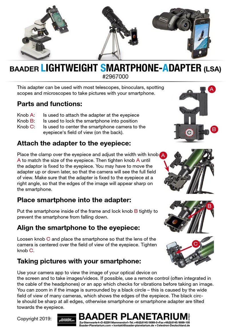 Baader Planetarium 2967000 User manual