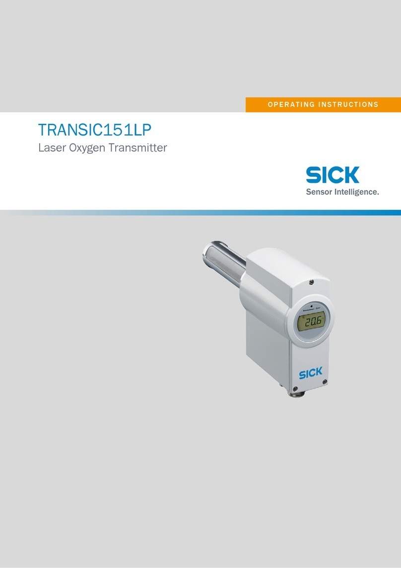 SICK TRANSIC Extractive TRANSIC151LP operating instructions