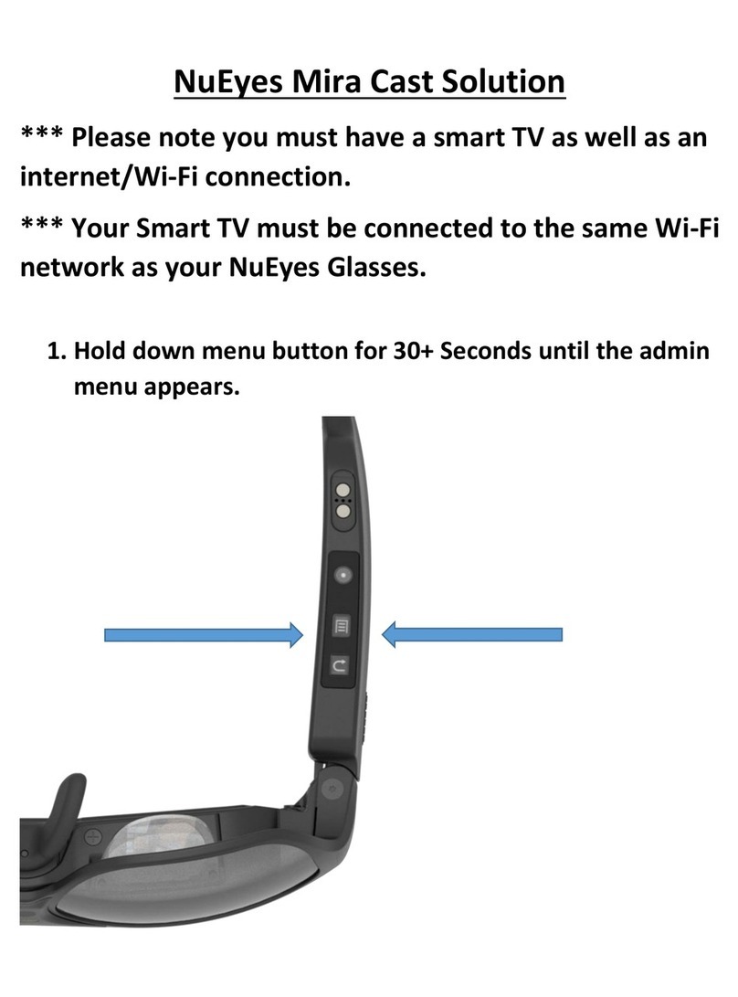 NuEyes Mira Cast manual