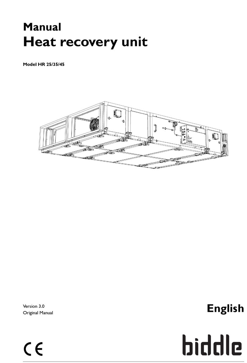 Biddle HR 25 manual