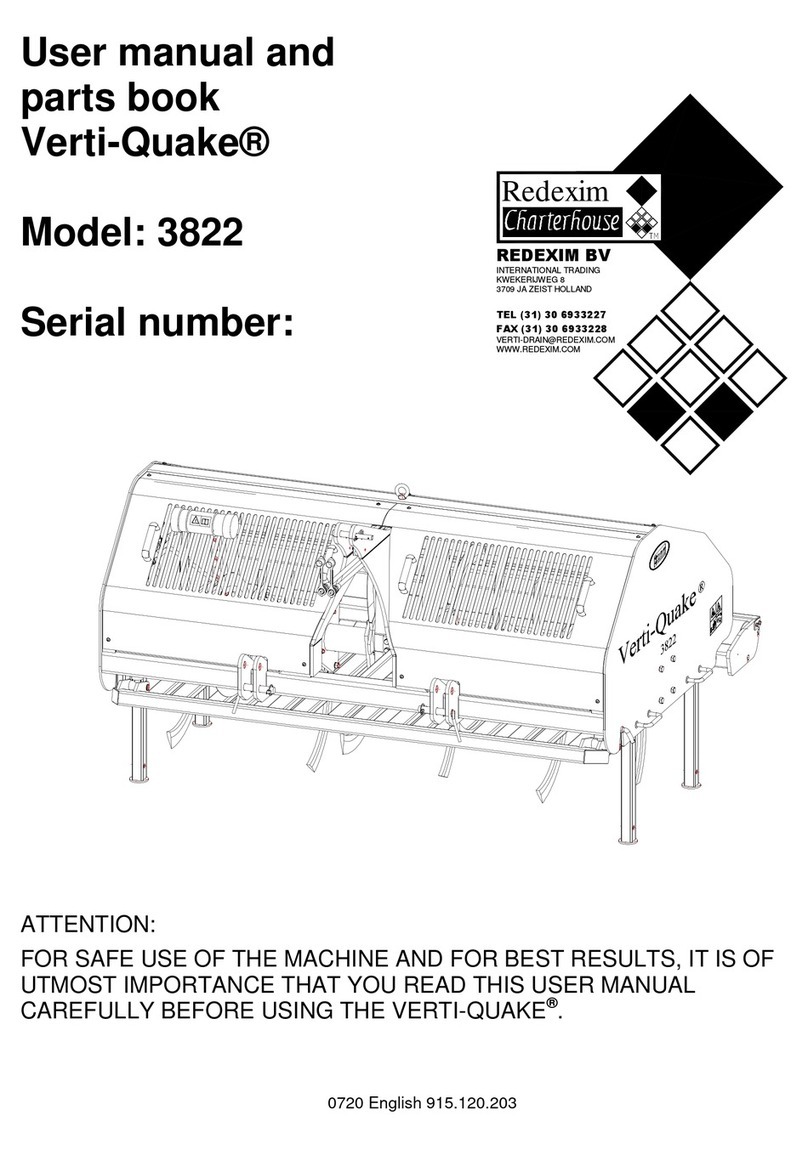 Redexim Verti-Quake 3822 User manual