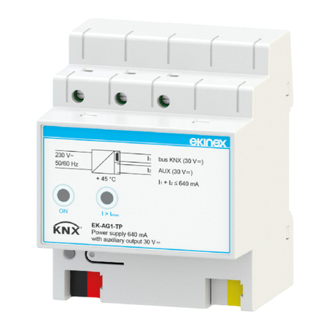 Ekinex EK-AG1-TP quick start guide