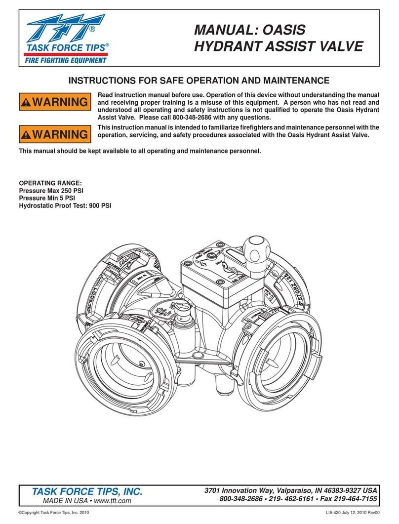 Task Force Tips OASIS HYDRANT ASSIST VALVE Quick guide