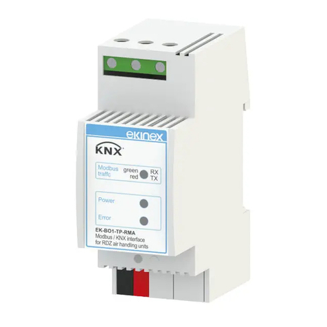 Ekinex EK-BO1-TP-RMA quick start guide