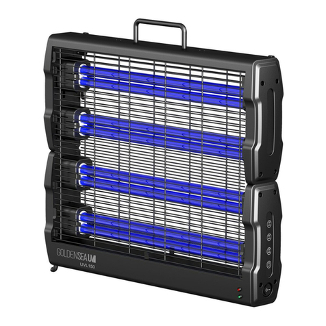 GOLDENSEA UV UVL150 quick start guide