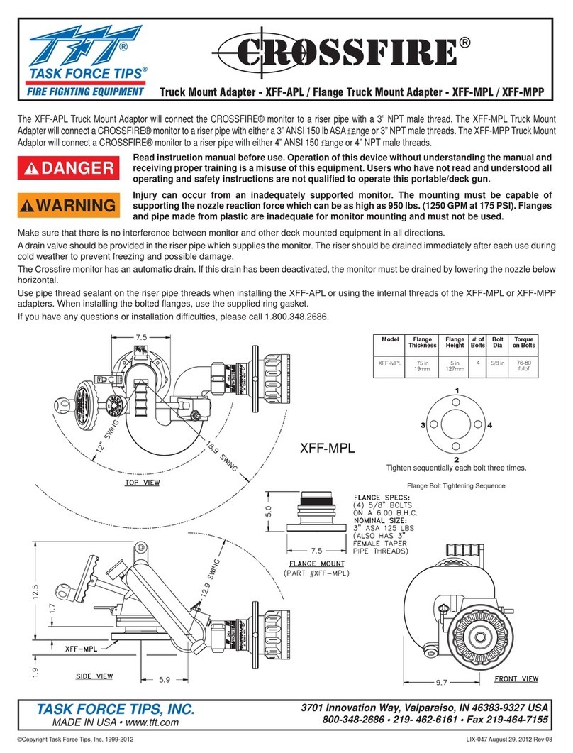Task Force Tips CROSSFIRE XFF-APL User manual