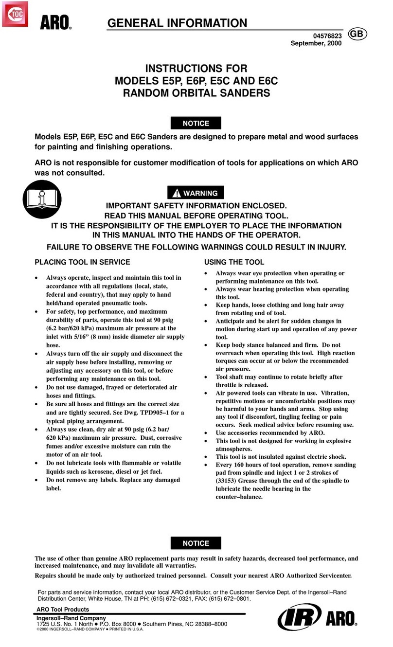 Ingersoll-Rand ARO E5P instructions