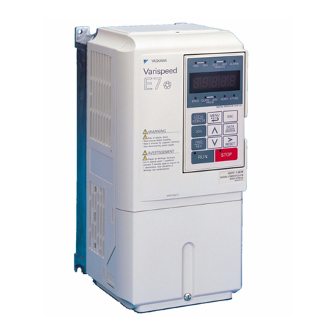 YASKAWA E7 Drive Basic instructions