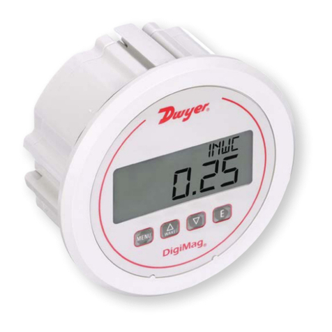 Dwyer Instruments DigiMag DM-1200 Series Installation and operating instructions Dwyer Instruments DigiMag DM-1200 Series Installation and operating instructions