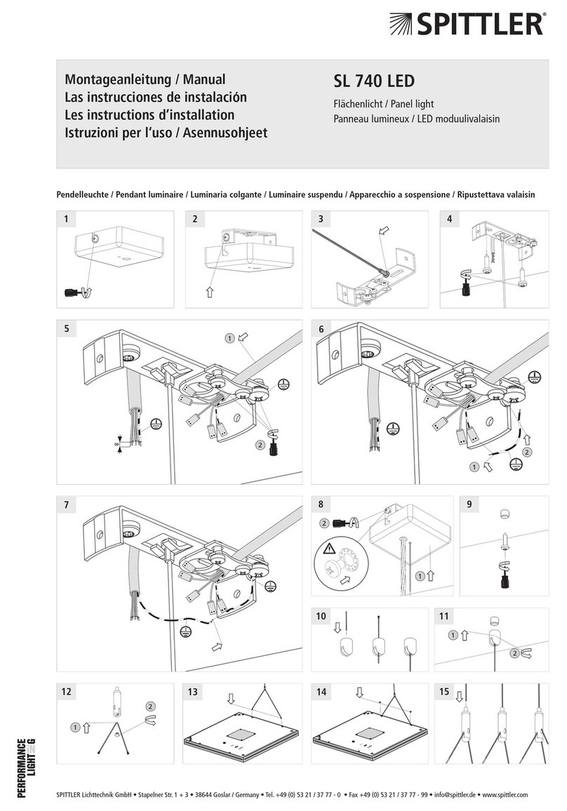 SPITTLER SL 740 LED manual
