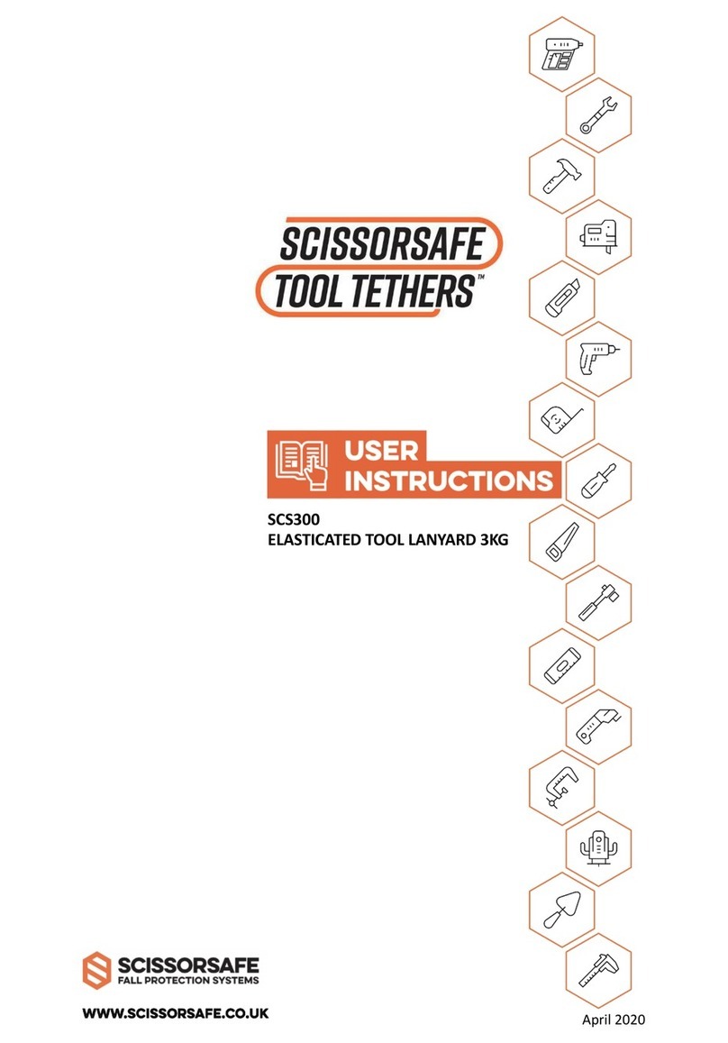 Scissorsafe SCS300 User manual