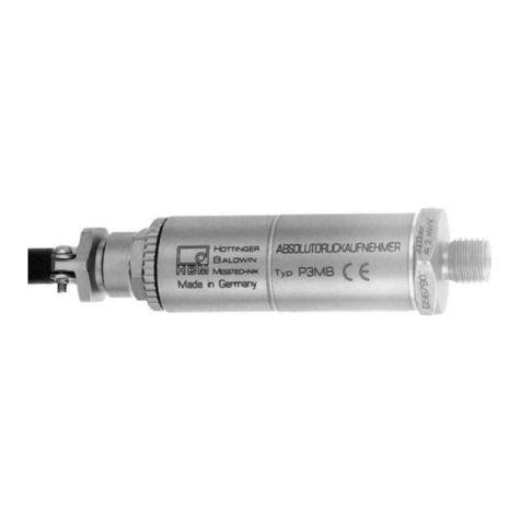 HBM P3MB Mounting instructions