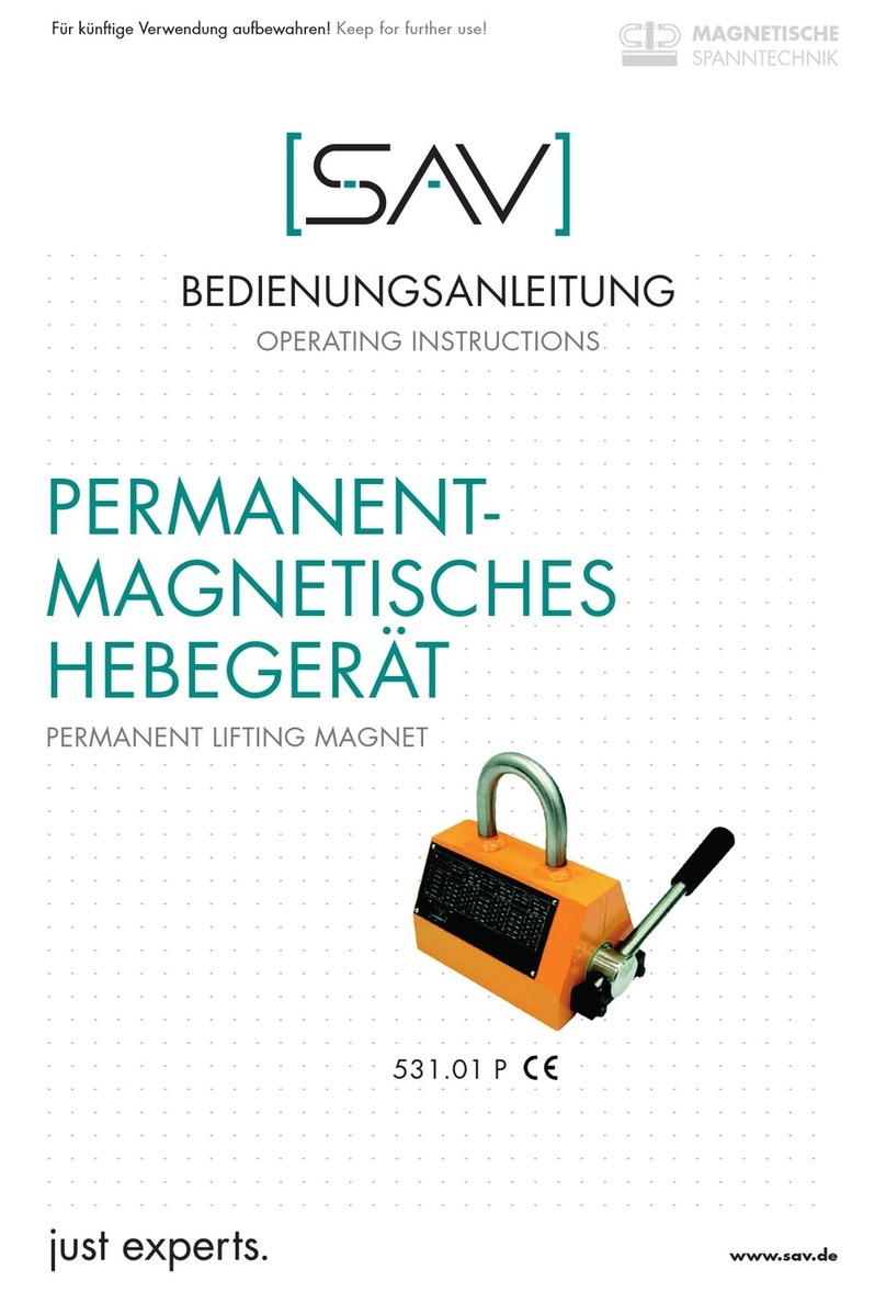 Sav 531.01 P User manual