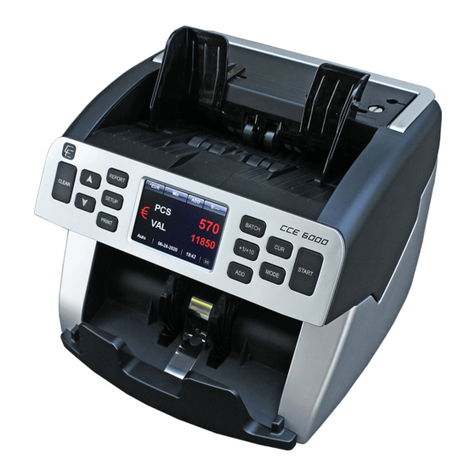 CashConcepts CCE 6000 manual