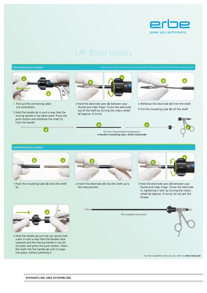 Erbe LAP BiSect User manual