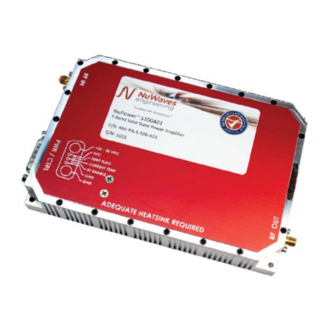 NuWaves NUPOWER S100A01 User manual