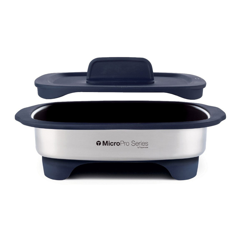 Tupperware MicroPro Series User manual